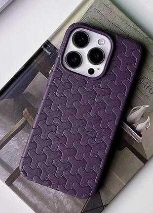Чохол tpu weaving для apple iphone 12 pro / 12 (6.1") (purple) 74850 74850
