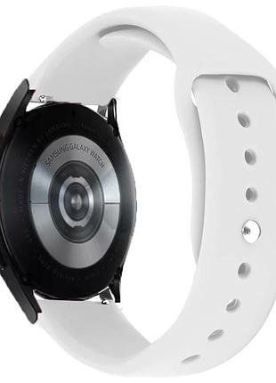 Силиконовый ремешок sport для smart watch 20mm (серый / lavender gray) 68670