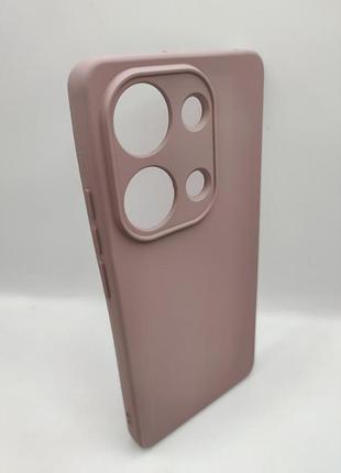 Чохол silicone cover lakshmi full camera (a) для xiaomi redmi note 13 pro 4g / poco m6 pro 4g (рожевий / pink sand) 69965