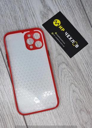 Чохол iphone 12 pro max tpu+pc uag red 2
