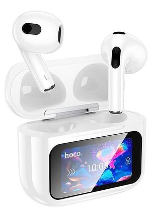 Бездротові tws навушники hoco ew81 elegant with touch screen anc (white) 00076886