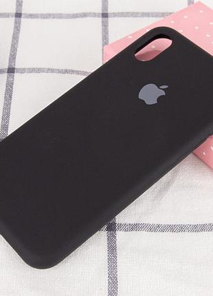 Чехол silicone case full protective (aa) для apple iphone 11 pro max (6.5") (черный / black) 00033132 2