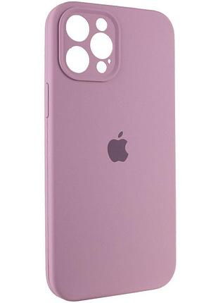 Чохол silicone case full camera protective (aa) для apple iphone 12 pro max (6.7") (ліловий / lilac pride)* 2