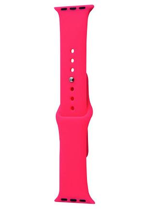 Ремінець apple watch sport band 42 mm/44 mm (s/m & m/l) 3pcs barbie pink 6702 6702