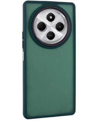 Чохол tpu+pc lyon frosted для xiaomi redmi 14c / poco c75 (green) 00074301