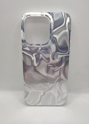 Чохол halographic glow case iphone 14 pro (silver) 57763 57763