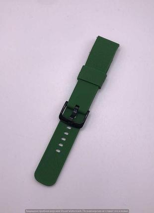 Ремінець для xiaomi amazfit bip original design 20mm (темно-зелений)