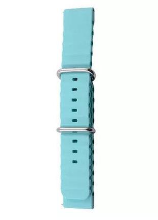 Ремешок ocean band для smart watch 22mm (бирюзовый / mint) 00068669