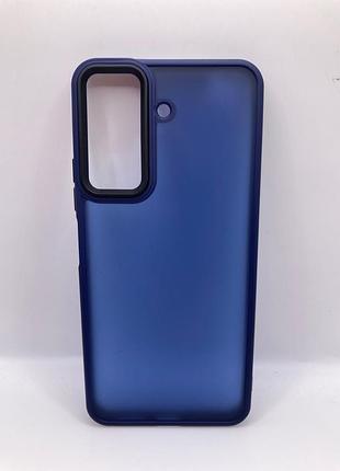 Чохол tpu+pc lyon frosted для xiaomi redmi 13c / poco c65 (navy blue) 68638