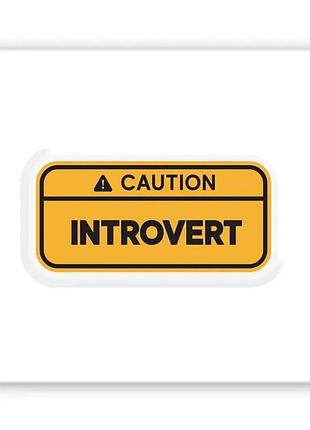 3d-стікер "introvert" sx-322