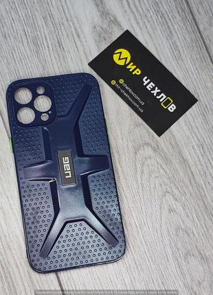 Чохол iphone 12 pro max tpu+pc uag blue