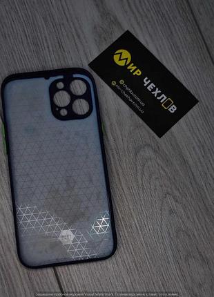 Чохол iphone 12 pro max tpu+pc uag blue 2