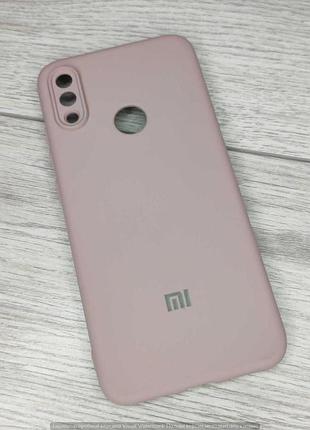 Чохол silicone cover my color full camera (a) для xiaomi redmi note 7 / note 7 pro / note 7s (рожевий / pink sand) 50349