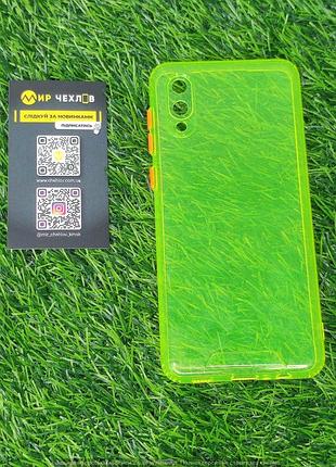 Чохол samsung a02 acid color case lime green 73532