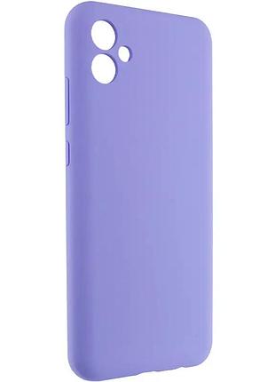 Чохол silicone cover lakshmi full camera (aaa) для samsung galaxy a07 (бузковий / dasheen) 00080260