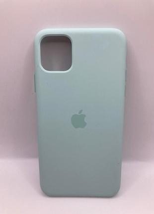 Чохол iphone 11 pro max silicon case orig beryl