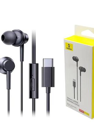 Наушники baseus encok cz11 (type-c) (black) 55288