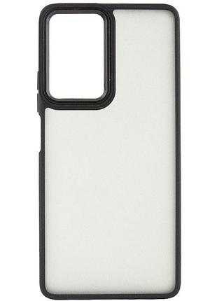 Чохол tpu+pc lyon frosted для samsung galaxy a55 (black) 00071057