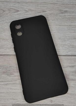 Чохол silicone cover lakshmi full camera (a) для samsung galaxy a03 core (чорний / black)