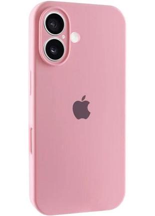 Чохол silicone case full protective (aa) для apple iphone 17 (6.3") (рожевий/pink) 00081608001608
