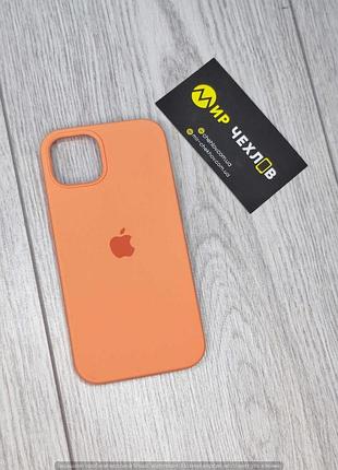 Чехол silicone case full protective (aa) для apple iphone 13 (6.1") (оранжевый / vitamin c) 49838 49838