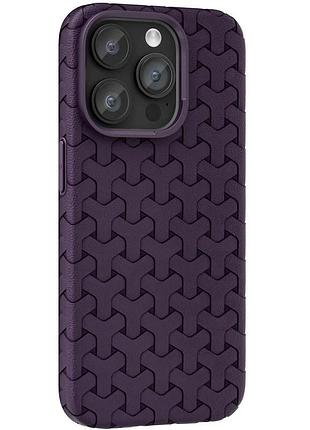 Чохол tpu weaving для apple iphone 13 / 14 (6.1") (purple) 74852 74852