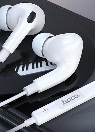 Стерео навушники hoco m101 pro 3.5mm (white) 64491 hoco