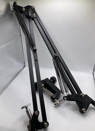 Штатив консольный кронштейн 35 c type (алюминиевый стержень 1/4 зуба + круглая коржик) металлическое алюминиевое седло
