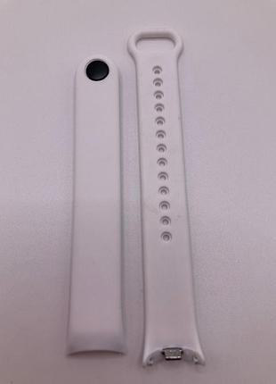Силіконовий ремінець для xiaomi mi band 8/9/10 (білий / white) 00065484