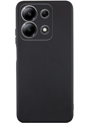 Силіконовий чохол candy full camera для xiaomi redmi note 13 4g (чорний / black) 71258