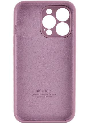 Чохол silicone case full camera protective (aa) для apple iphone 13 pro max (6.7") (ліловий / lilac pride)* 2