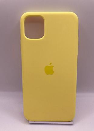 Чохол ip11 pro max silicon case full cover flash