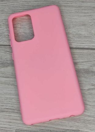 Чохол silicone cover full without logo (a) для samsung galaxy a52 4g / a52 5g / a52s (рожевий / pink) 42211 pink pink