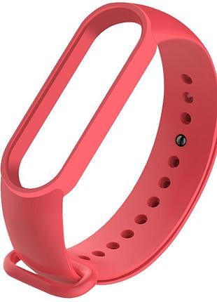 Силиконовый ремешок для xiaomi mi band 5 / 6 (красный / camellia) 37249 37249