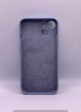 Silicone case slider full camera square side for iphone 13 grey 2