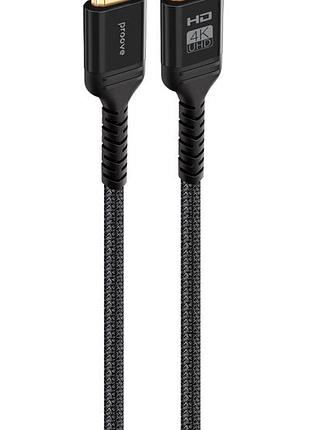 Кабель proove playback hdmi to hdmi 5м (black) 51260 proove