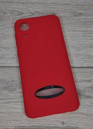Накладка fashion scratch-resistant pc separate camera sam a03 core (красный) 33245