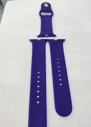 Ремінець apple watch sport band 42/44/45/49 mm (s/m & m/l) 3pcs (ultra violet) 6702 6702 6702