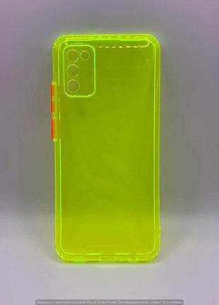 Чохол samsung a02s acid color case lime green 73535 *