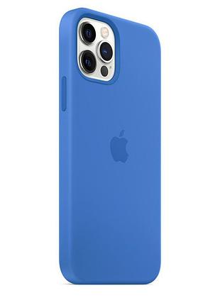 Чехол silicone case full protective (aa) для apple iphone 13 (6.1") (синий / sea blue) 49838 49838 49838 49838 2