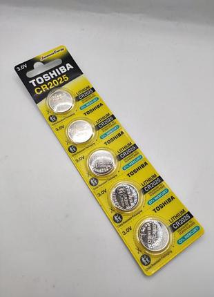 Батарейка toshiba cr2025 за шт 77746