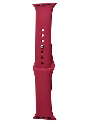 Ремешок apple watch sport band 42/44/45/49mm (s/m & m/l) 3pcs (rose red) 6702 6702