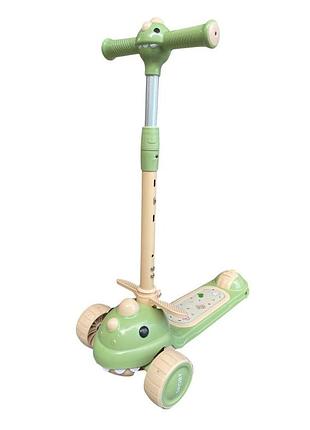 Самокат 616 dino green