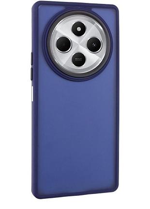 Чохол tpu+pc lyon frosted для xiaomi redmi 14c / poco c75 (navy blue) 00074301