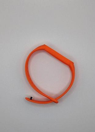 Ремінець silicone xiaomi mi band 5/6 (orange) 28881 28881 28881