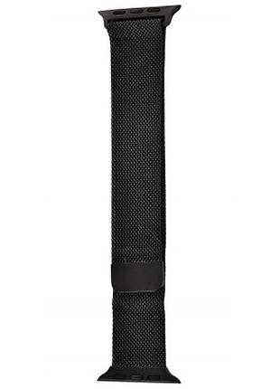 Ремінець apple watch milanese loop 38/40/41 mm (black) 12062