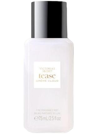 Парфюмированный спрей victoria's secret tease crème cloud fragrance travel mist 75 мл