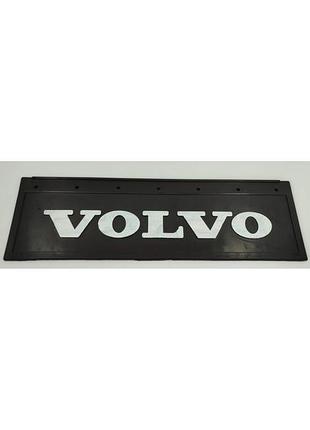 Брызговик черный volvo 650х220m рельефная надпись (цена за 2 шт)
