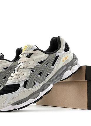 Кроссовки asics gel-nyc grey 2