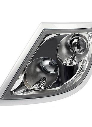 Стекло фары skylight l (левой) super space cab daf xf95/ xf105/ xf106/ cf85/ cf (1784822, 1682976)